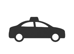 Car Rental With Driver Icon